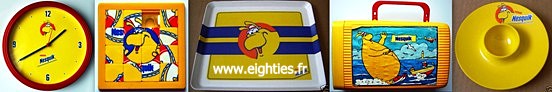 ANNEES, 80, 80's, eighties, Groquik, Groquick, Grosquick, Grosquik, Nesquik, Nesquick, NESTLE, Chocolat, mascotte, EMBLEME, enfance, trentenaires, pubs, PUBLICITE